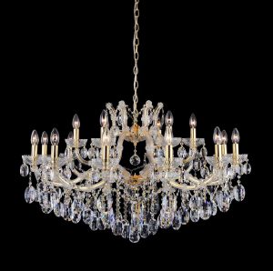 Подвесная люстра Hollywood HOLLYWOOD SP12+6 GOLD