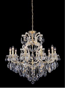 Подвесная люстра Isabel ISABEL SP11 GOLD/TRANSPARENT