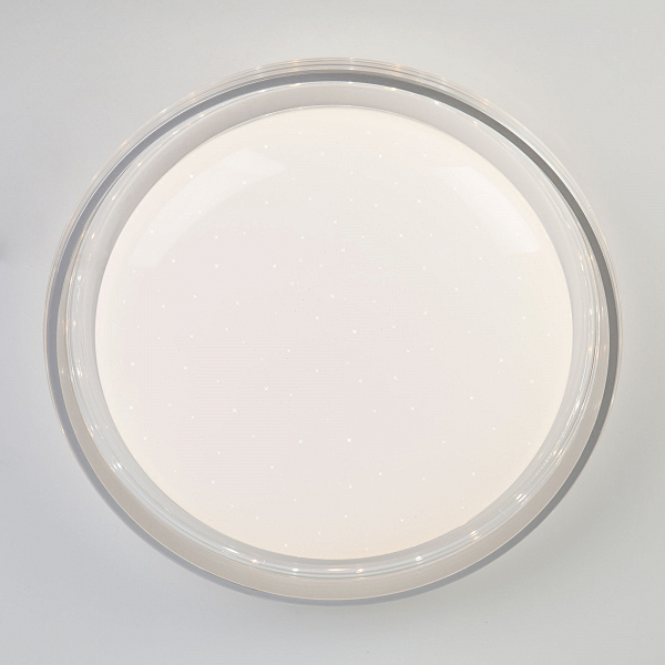 Светильник потолочный Glow 40016/1 LED серебряный 58W