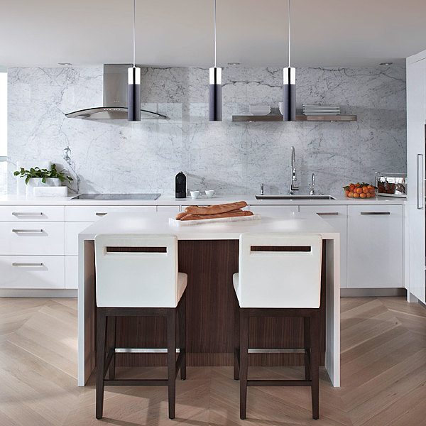 Светильник подвесной Double Topper 50135/1 LED хром/черный 12W