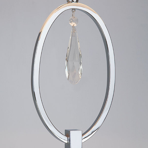 Торшер Madera 01056/1 хром/прозрачный хрусталь Strotskis