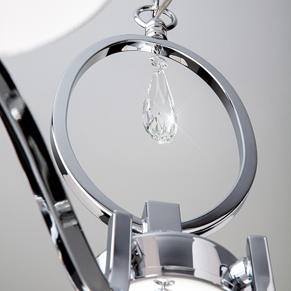 Подвесная люстра Madera 10093/5 хром/прозрачный хрусталь Strotskis