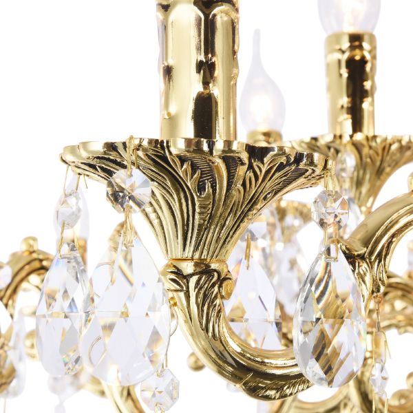 Подвесная люстра Monica DIA883-PL-18-G