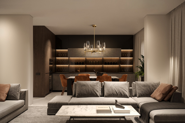 Люстра на штанге Lita H002PL-06G