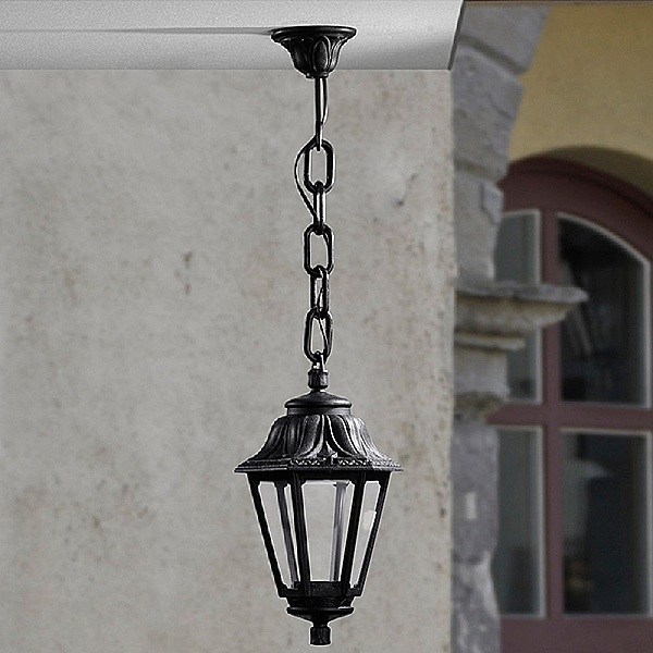 Уличный подвесной светильник Anna E22.120.000.AXF1R