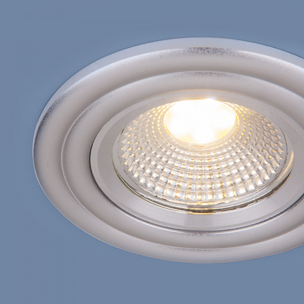 Встраиваемый светильник 9902 9902 LED 3W COB SL серебро