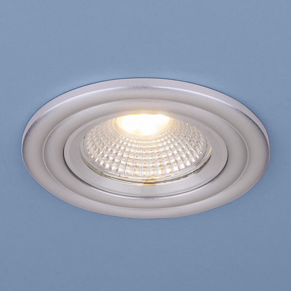 Встраиваемый светильник 9902 9902 LED 3W COB SL серебро