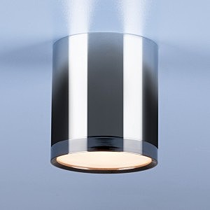 Накладной светильник DLR024 DLR024 6W 4200K хром/черный хром