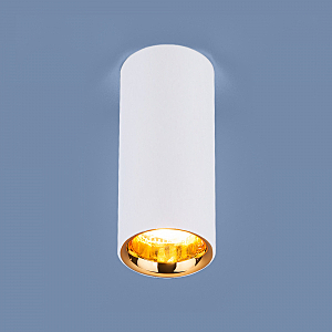 Накладной светильник DLR030 DLR030 12W 4200K белый матовый/золото