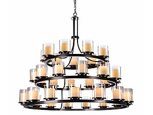 Подвесная люстра 35000 35015+12+9/С