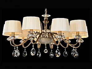 Подвесная люстра 1700 1706+4/C