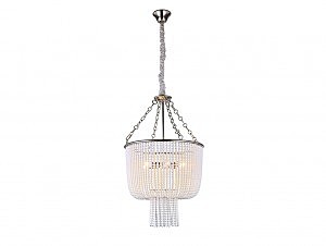 Подвесная люстра 3130 3136/S nickel/white