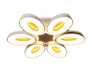 Потолочная люстра Orbital Granule FG1022/6+1 WH 144W+80W D1000