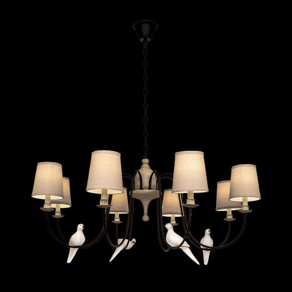 Подвесная люстра Birds LOFT1029A-8