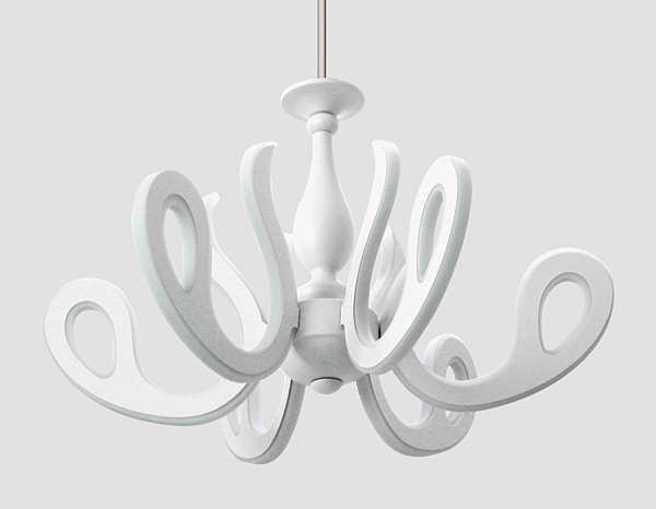 Подвесная люстра Ambrella FK81/6 WH 292W D640