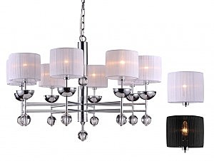 Подвесная люстра 32000 32008/C без абажуров