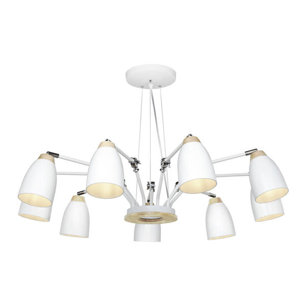 Подвесная люстра Restor LOFT4402/9WH