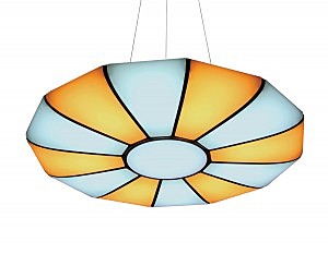 Потолочная люстра Orbital Parus FP2314L WH 210W D740