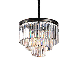 Подвесная люстра 31100 31106/S black+gold