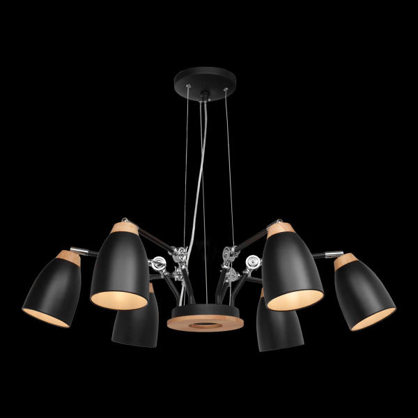 Подвесная люстра Restor LOFT4402/6BL