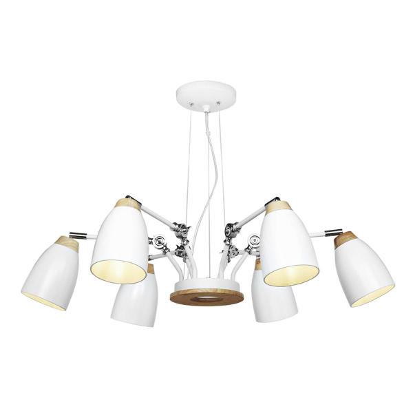 Подвесная люстра Restor LOFT4402/6WH