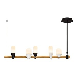 Люстра на штанге Whisper 1028-5BL