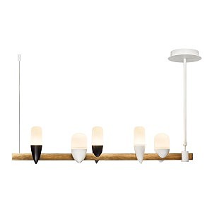 Светильник подвесной Whisper 1028-5WH