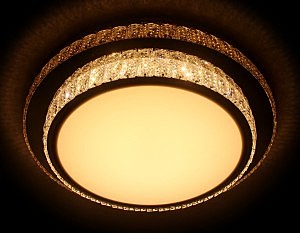 Светильник потолочный Ambrella F95 CH/CL 72W D600