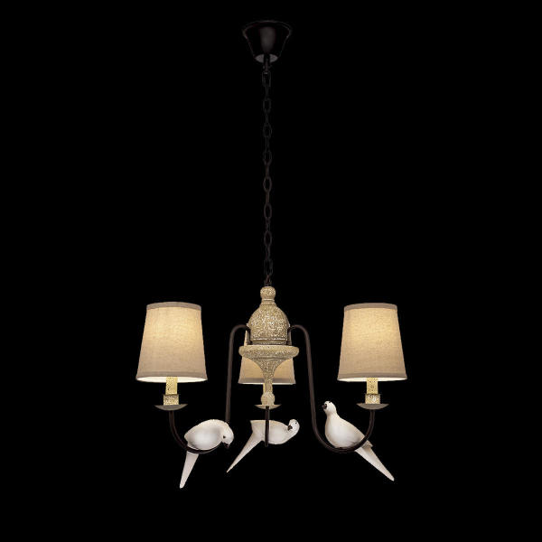 Подвесная люстра Birds LOFT1029A-3