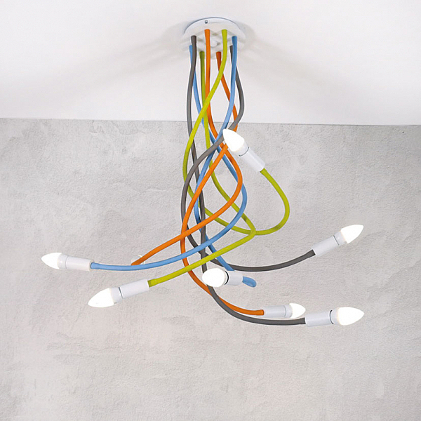 Потолочная люстра Roots LOFT1714-RGB