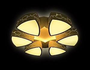 Светильник потолочный Orbital Granule FG2066 WH 144W+21W D800