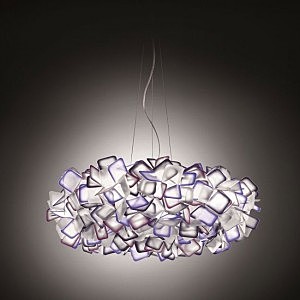 Подвесная люстра Wavsea 9088P-2S purple