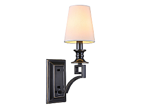 Настенное бра 3140 3141/A black+gold