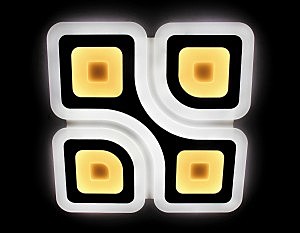 Светильник потолочный Ambrella FA89 WH 164W D500*500