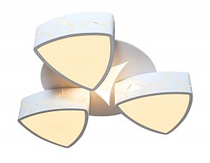 Светильник потолочный Orbital Granule FG2063 WH 72W+15W D330