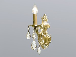 Настенное бра 1200 1201/A bronze