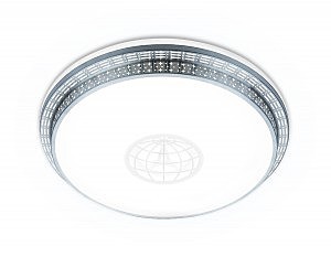 Светильник потолочный Ambrella F128 WH SL 72W D500