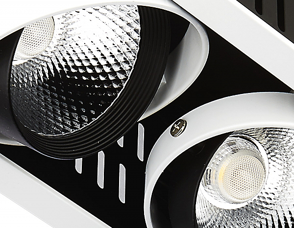 Карданный светильник Cardano T813 BK/CH 3*12W 4200K