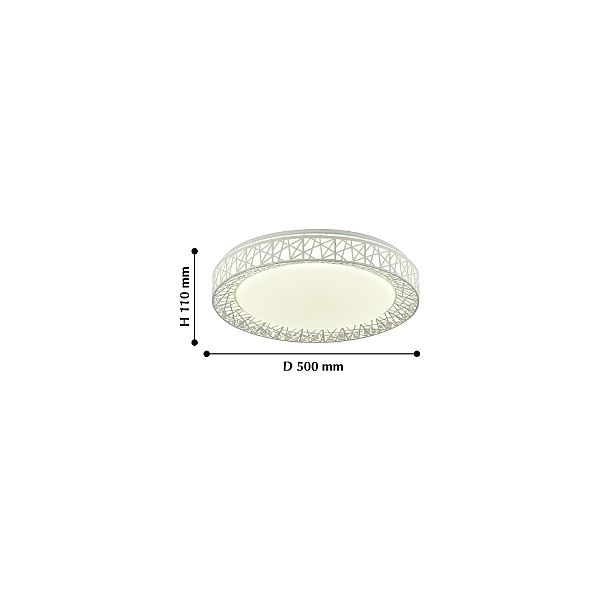 Светильник потолочный Creatura 2314-5C