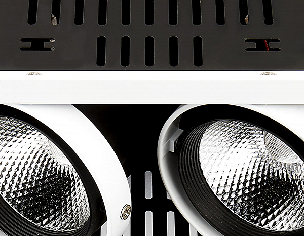 Карданный светильник Cardano T812 BK/CH 2*12W 4200K