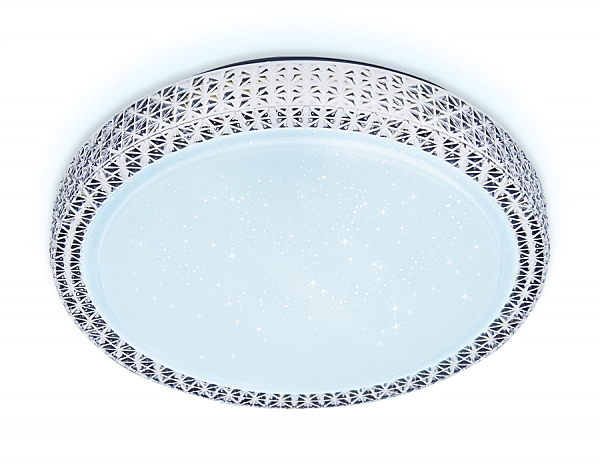 Светильник потолочный Orbital Crystal F85 WH 48W D400