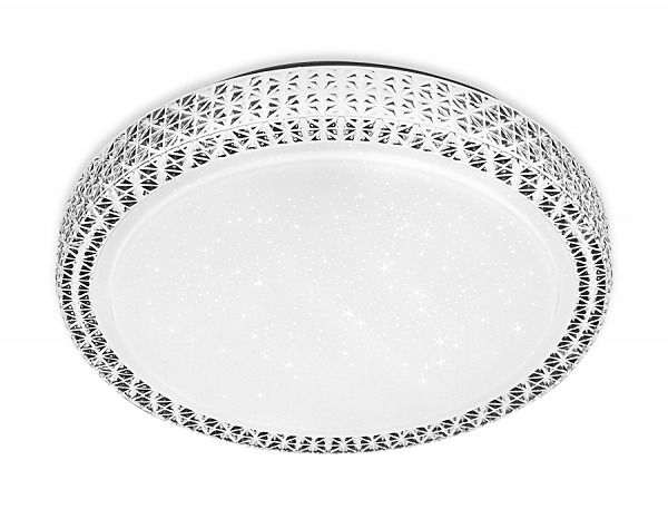 Светильник потолочный Orbital Crystal F85 WH 48W D400