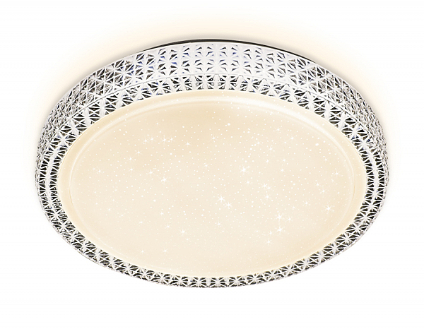 Светильник потолочный Orbital Crystal F85 WH 48W D400