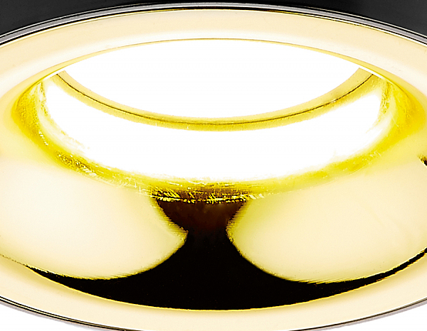 Встраиваемый светильник Ambrella A890 BK/G