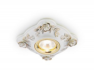 Встраиваемый светильник Ambrella D5504 W/GD