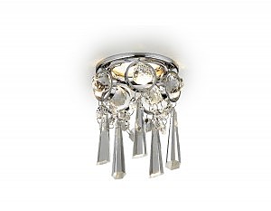 Встраиваемый светильник Crystal K2222 CH/CL