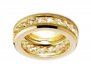 Встраиваемый светильник Crystal K105 CL/G