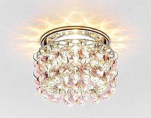 Встраиваемый светильник Crystal K3221 CL/G