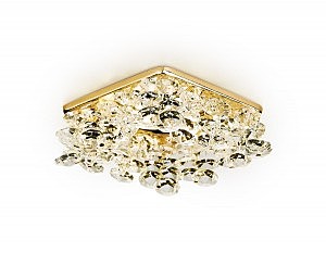 Встраиваемый светильник Crystal K309 CL/G
