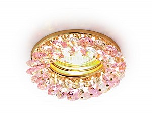 Встраиваемый светильник Crystal K206 PI/G